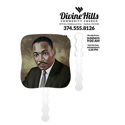 Skinner & Kennedy™ Dr. Martin Luther King, Jr. - Pictorial Fan