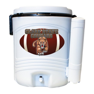 10-Gallon NYC® Buffalo Beverage Cooler - White