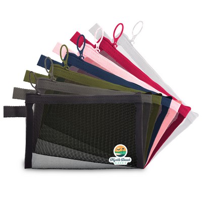 Mesh Bag - Compact, with Corner Imprint