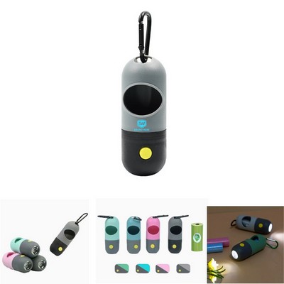 Poop Bags With LED Flashlight