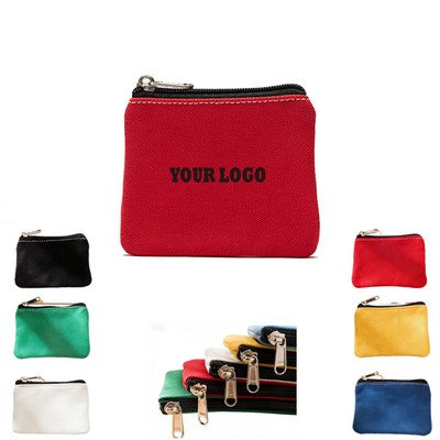 Canvas Coin Purse