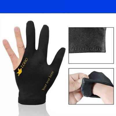 Three-Finger Billiard Glove