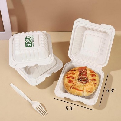 17Oz Biodegradable Corn Starch Disposable Food Container