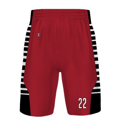 FreeStyle Sublimated 4-Way Stretch 10" Basketball Shorts
