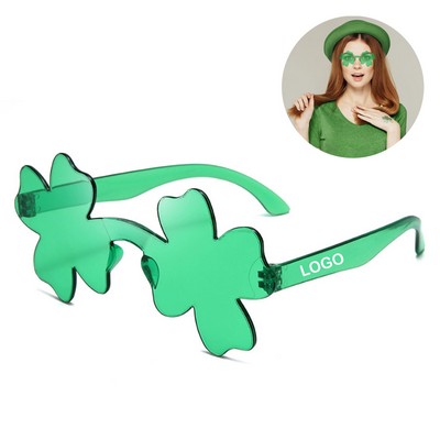 St. Patricks Day Shamrock Glasses