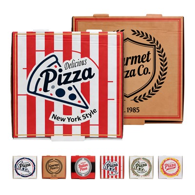 12" Full Color Custom Corrugated Pizza Box Food Package Box