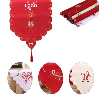 Christmas Table Runner Flag