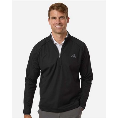 Adidas® Men's Ultimate365 Wind Quarter-Zip Pullover Shirt