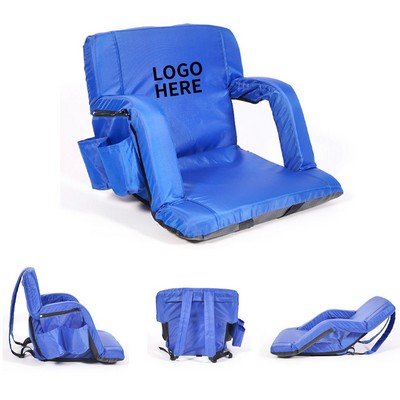 Collapsible Reclining Stadium Seat