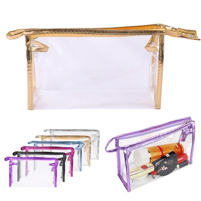 Waterproof Cosmetic Bag With Zipper