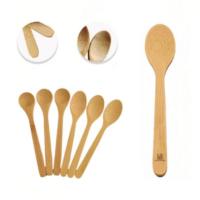 Multi-Purpose Wooden Spoon Cooking Teaspoon