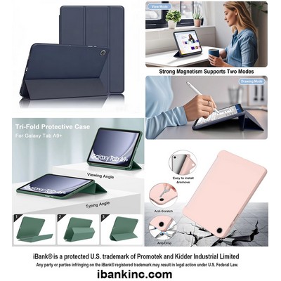 iBank ® Smart Cover Case compatible with Galaxy Tab A9+/A9 Plus 11" 2024