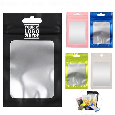 Resealable Mylar Bags with Transparent Window