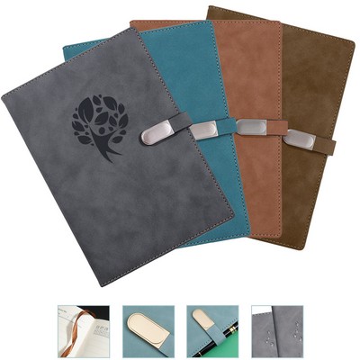 Magnetic Buckle Sheepskin Notebook