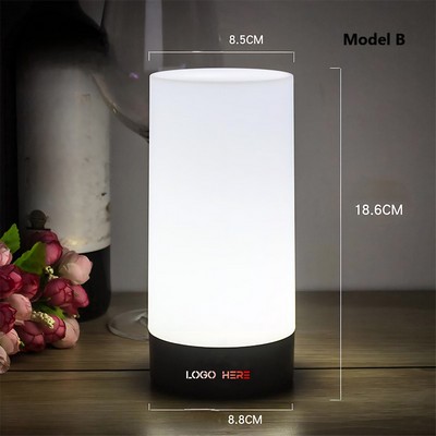 LED Charging Bar Clear Desk Lamp