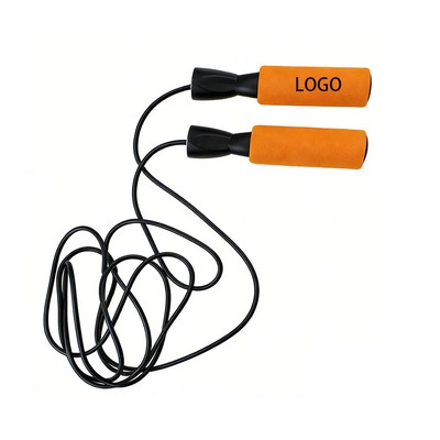Custom Logo Foam Handle Jump Rope