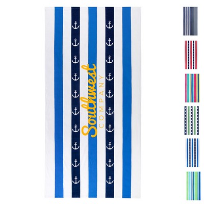 Beach Microfiber Velour Towel