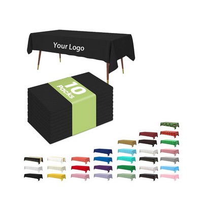 Disposable Waterproof Solid-Color Tablecloth