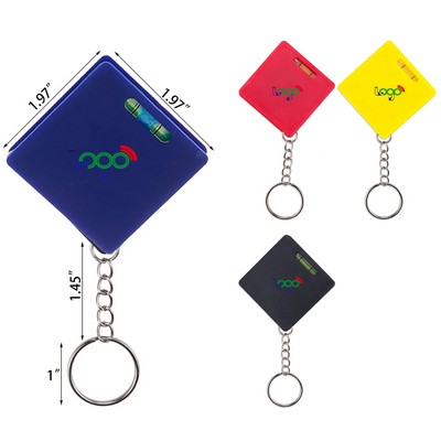 Keychain with Measure and Level