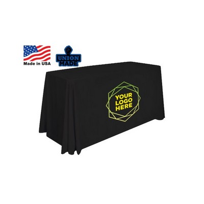 4' Milliken VISA Table Throw - Full Color Digital Print