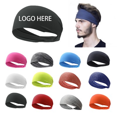 Unisex High Elasticity Quick Drying Sports Headband