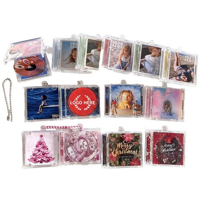 Personalized Mini CD Album Keychain