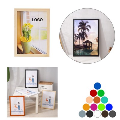 6" Colorful Wood Frame