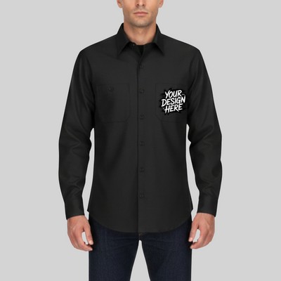 Red Kap® Long Sleeve Industrial Work Shirt - MR