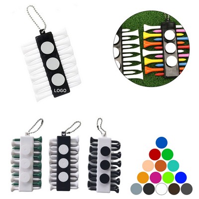 Personalized Golf Tees & Ball Marker Set