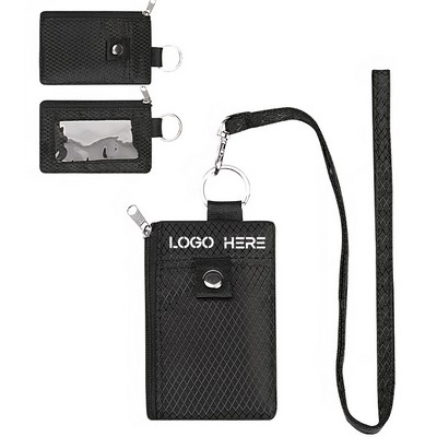 RFID Anti-Theft Card Holder Can Be Hung Neck