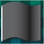 Gray Leave Track Race Track Flag (3'x3')