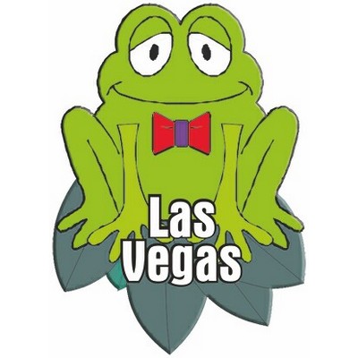 Las Vegas Frog Maxi Magnet (8 Square Inch)