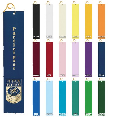2"x10" Custom Award Ribbon with Event Card