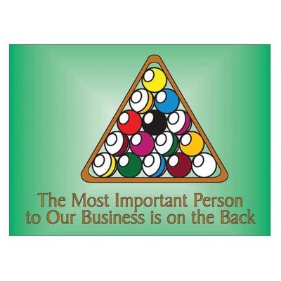 Pool Ball Rack Rectangle Photo Hand Mirror (2½"x3½")