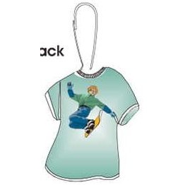 Snowboarding T-Shirt Zipper Pull