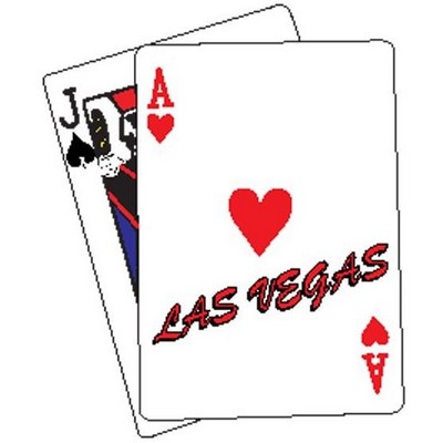 Las Vegas Blackjack Maxi Magnet (6 Square Inch)