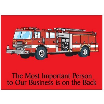 Fire Truck Photo Hand Mirror (2"x3")