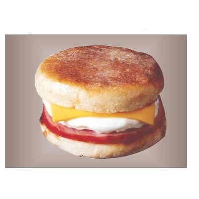 Breakfast Sandwich Metal Photo Magnet (2 1/2"x3 1/2")