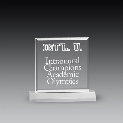 Corporate Straight Bevel Award (5"x4¾")