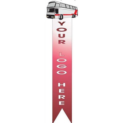 Commercial Bus Bookmark w/ Black Back