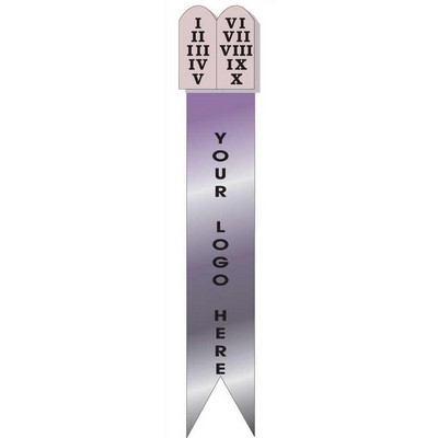 10 Commandments Bookmark w/ Black Back