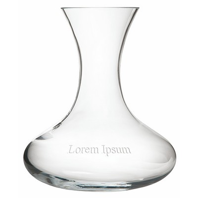 2 Qt Crystal Wine Pommard Decanter