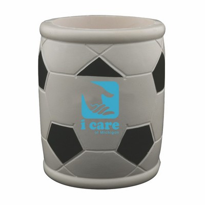 Soccer Ball Sport Can Cooler