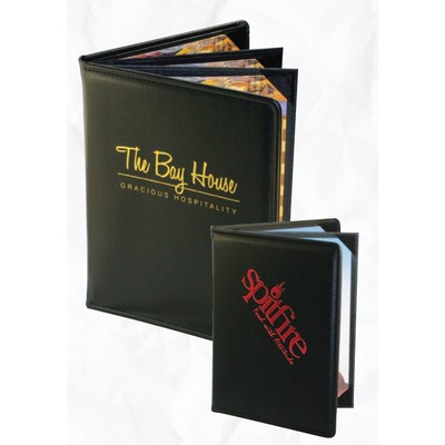 Edwardian Quad Panel 6 View Menu Cover (8 1/2"x11" Insert)