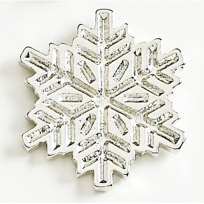 Snowflake Marken Design Cast Lapel Pin (Up to 1")