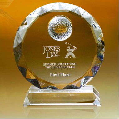 Golf Sunflower Award - Medium Screen Imprint