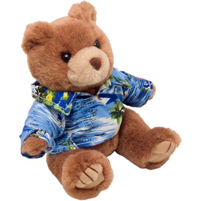 8" Hawaiian Bear Stuffed Animal