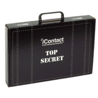 B-Flute Outside Tuck Box w/Hinged Handle (15"x10¼"x 2")