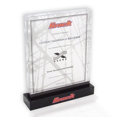 Rectangle Panel on Base Embedment/Award