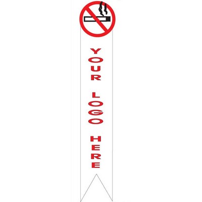 No Smoking Sign Bookmark w/ Black Back